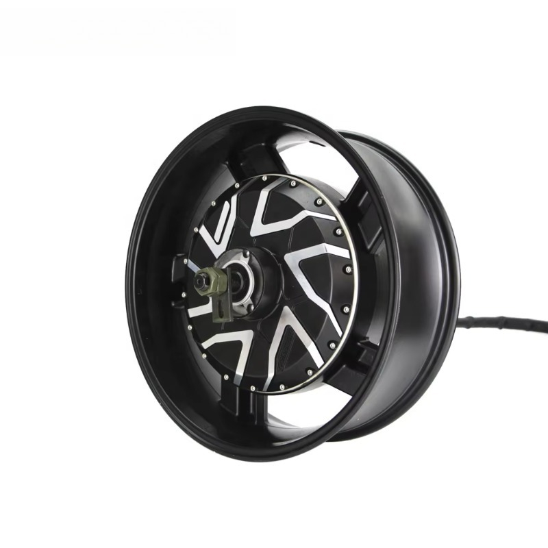 12000W Double Axle Motor 6.0 I - огляд і ціна 12000W Electric Motorcycle Hub Motor