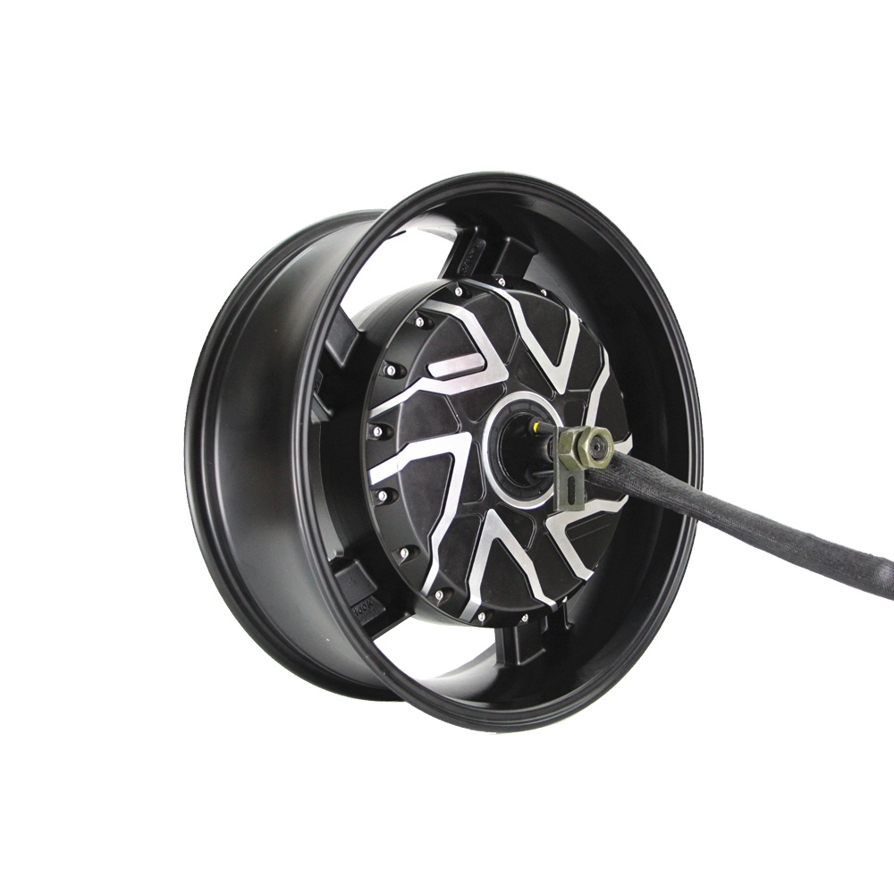 12000W 17X6.0inch 12KW 70H V4  - огляд і ціна 12000W Electric Motorcycle Hub Motor
