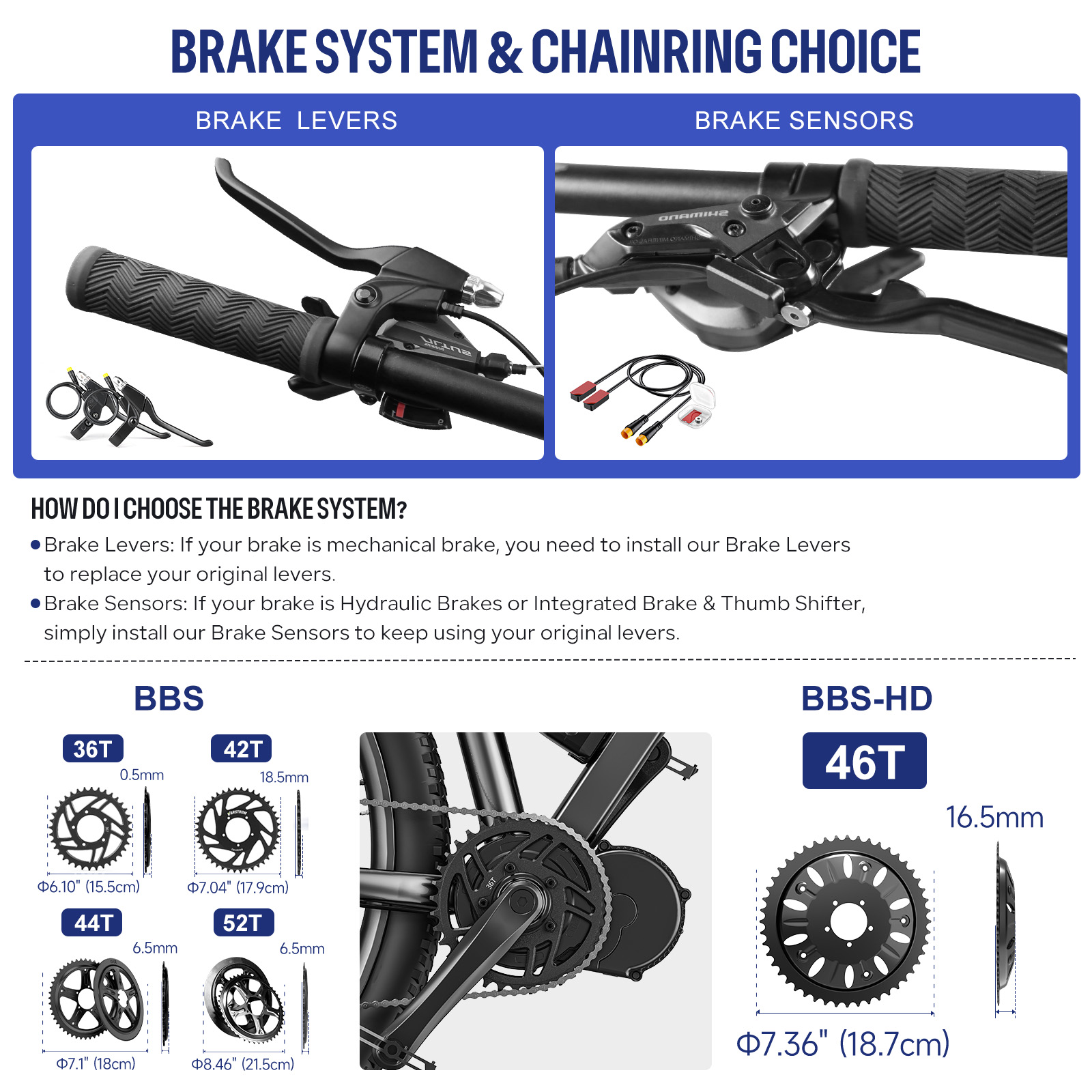 [US Stock] Bafang Mid Drive Ki - огляд і ціна Side Hung Mid Drive Motor Kit